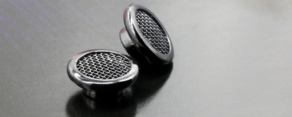 Metal eyelet components for garment manufacturers and technical trims