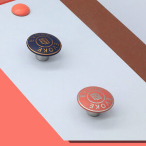 Assorted jeans buttons for apparel branding and denim trim development