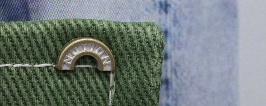 Rivet trims for apparel manufacturers and reinforced garment detailing